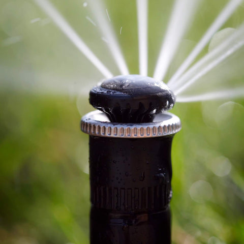 Hunter MP2000-90 multi-stream demonstrates even watering in windy conditions.