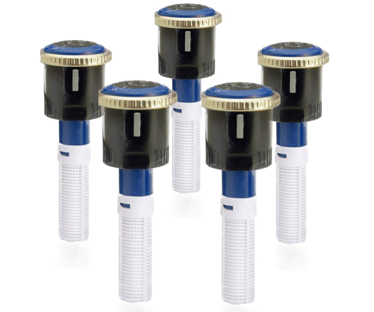 Hunter MP3000 rotator nozzle for efficient yard irrigation across varied lawn zones.