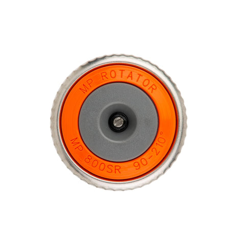 Hunter MP800SR uniform coverage across uneven lawn with adjustable radius