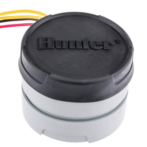 Hunter Node 100 Rain-Clik ready setup enabling automatic pauses during rain.