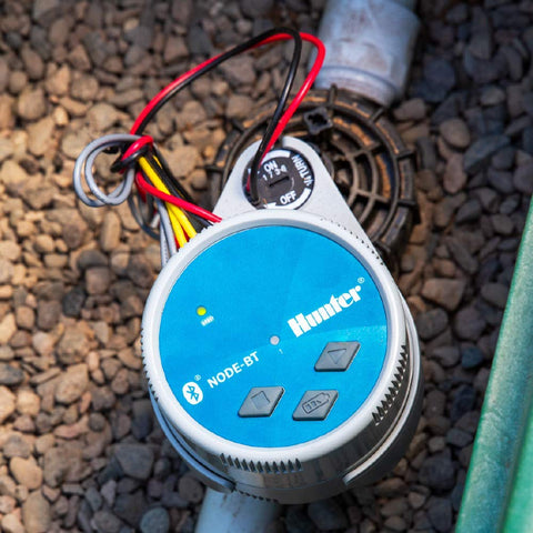 Hunter NODE-BT-100 installation options show five mounting choices.