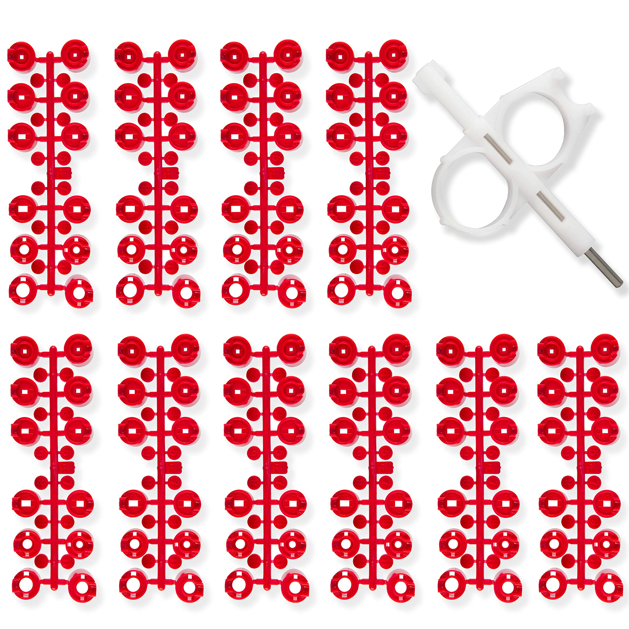 Hunter PGP ADJ rotor nozzle red 10-pack for quick zone replacements
