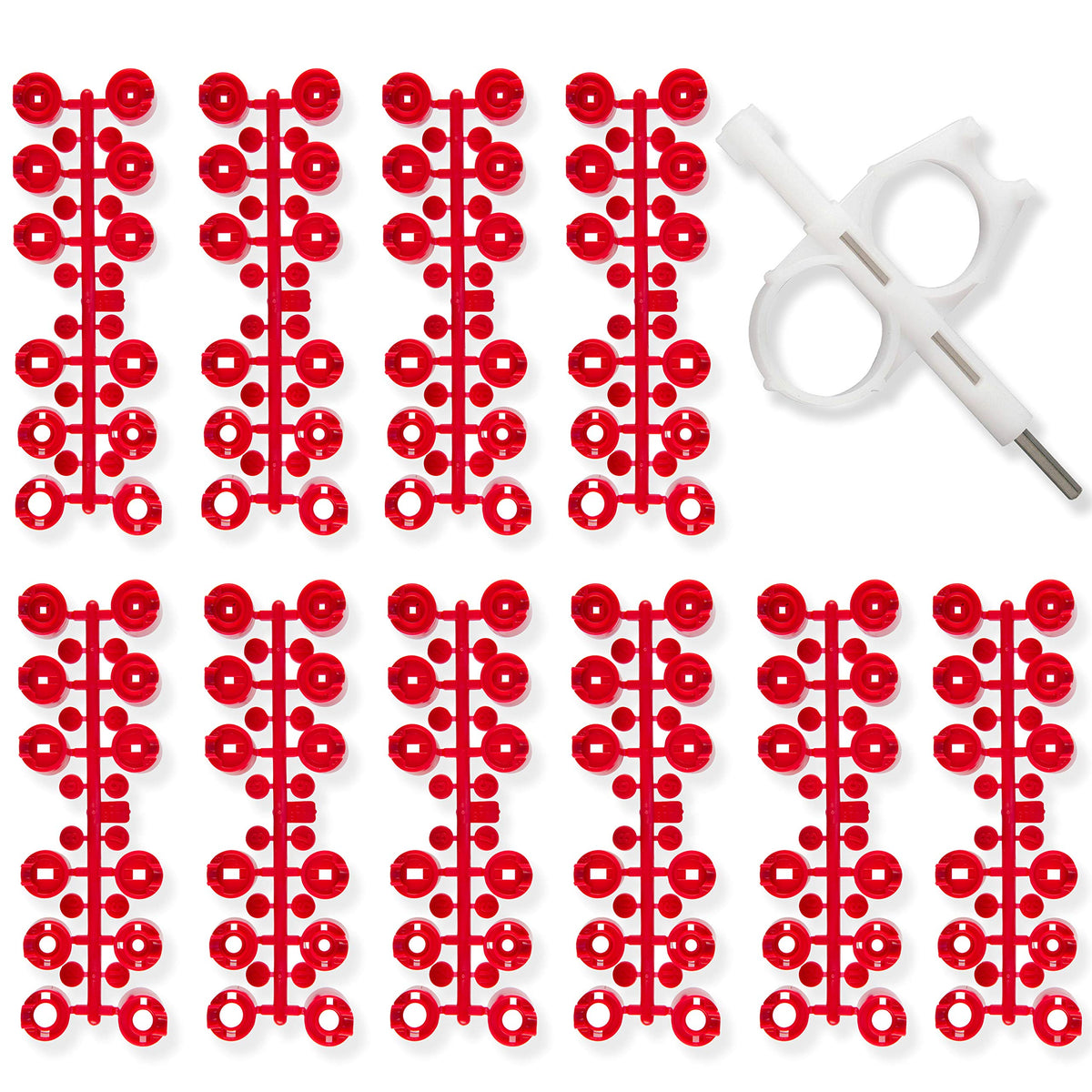 Hunter PGP ADJ rotor nozzle red 10-pack for quick zone replacements