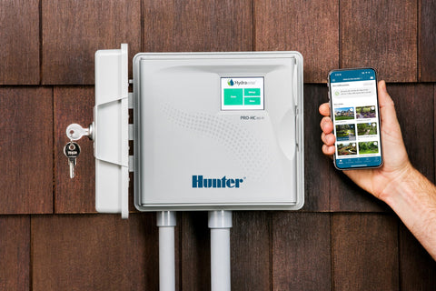 Hunter PRO-HC600 indoor outdoor cabinet illustrates rugged IP44 enclosure for versatile placement