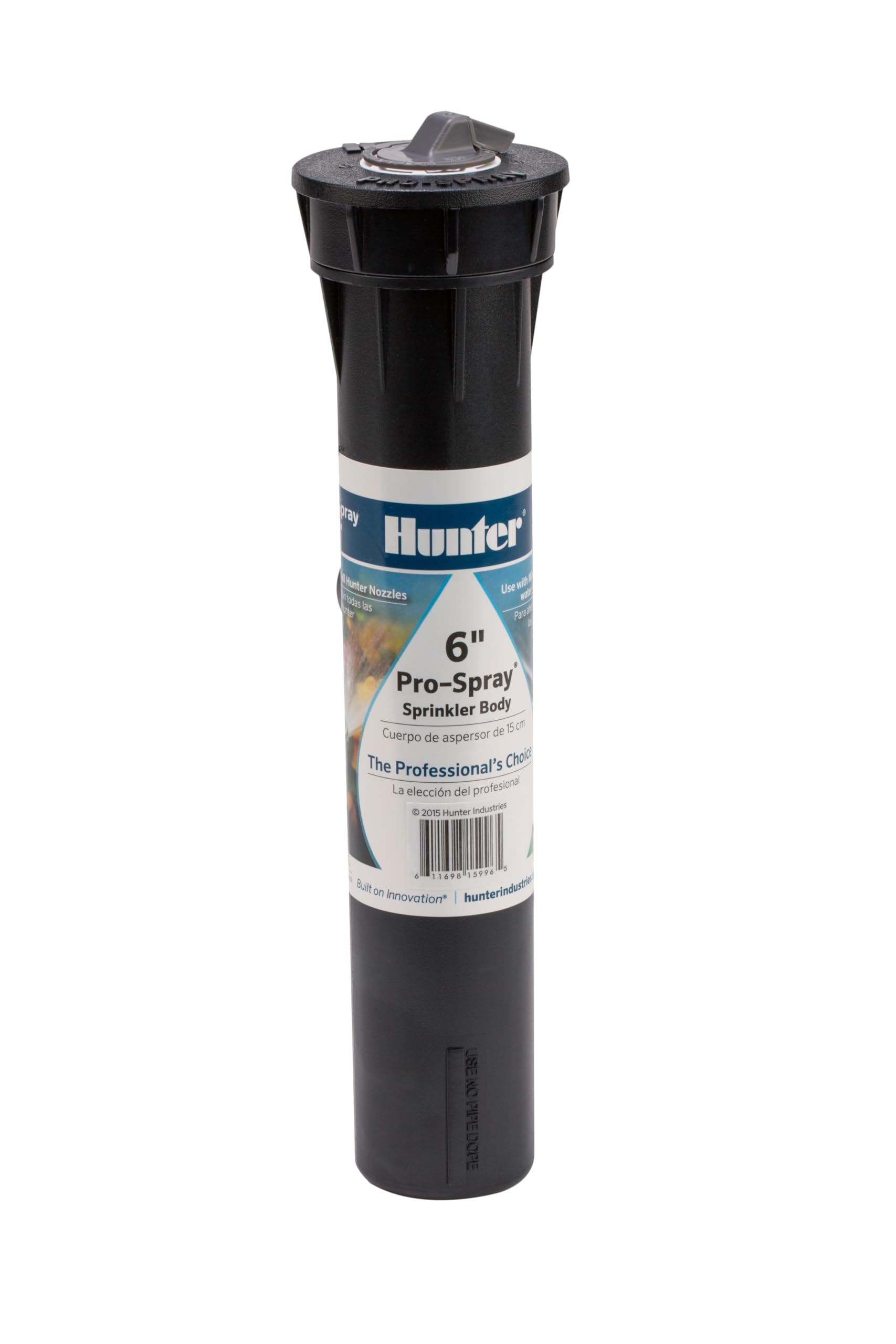 Hunter PROS-06 universal female-thread nozzle fit for versatile spray patterns.