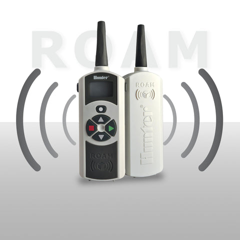 Hunter ROAM-KIT 128 addresses preventing cross-talk between multiple remotes.