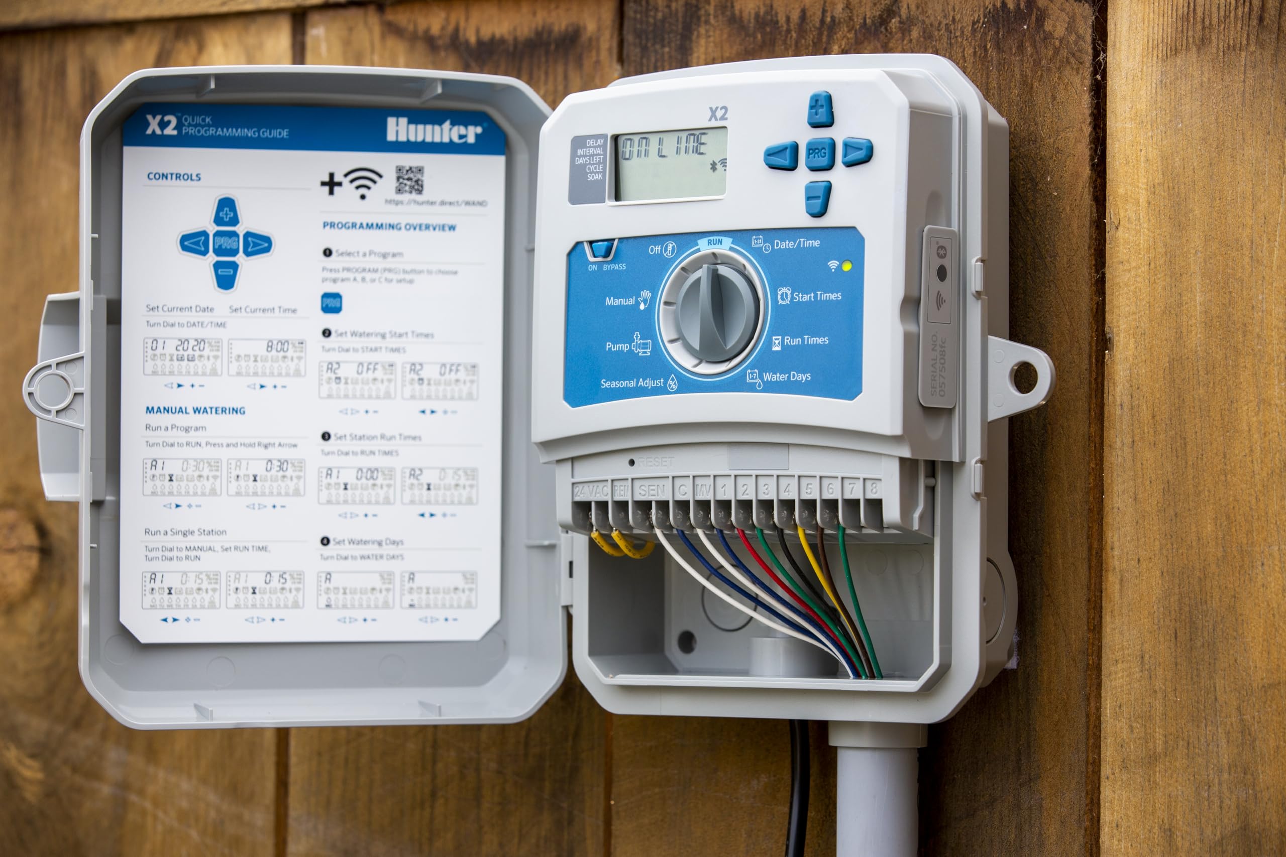 Hunter WAND Bluetooth, Wi-Fi Direct and WPS setup for flexible installation.