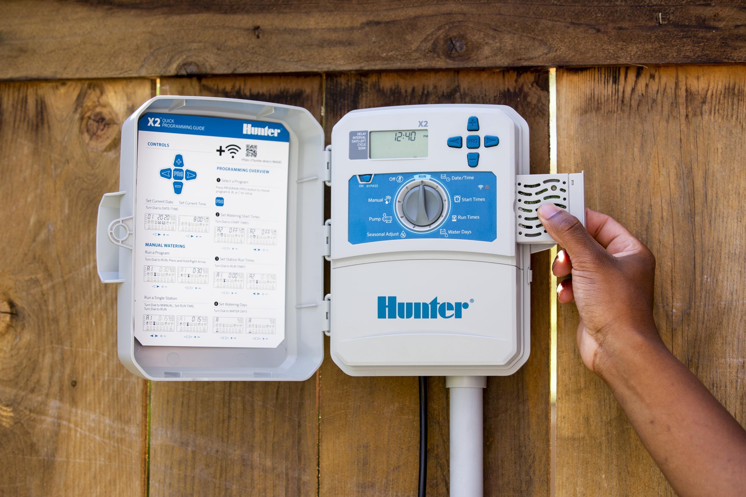 Hunter WAND remote access control from mobile devices.
