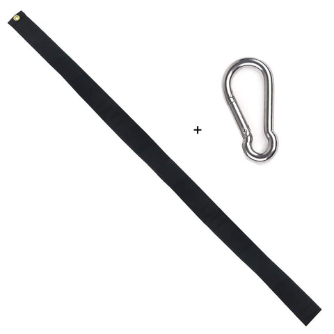 Huouo mourning ribbon streamer for 3x5 flag enables dignified display