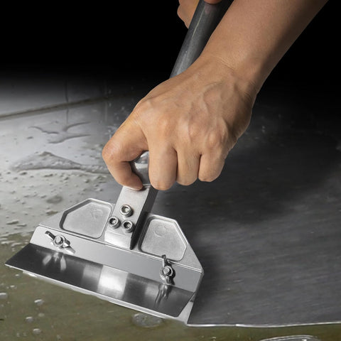 HUOYANSHE flat-top scraper ergonomic-handle improves leverage during cleaning