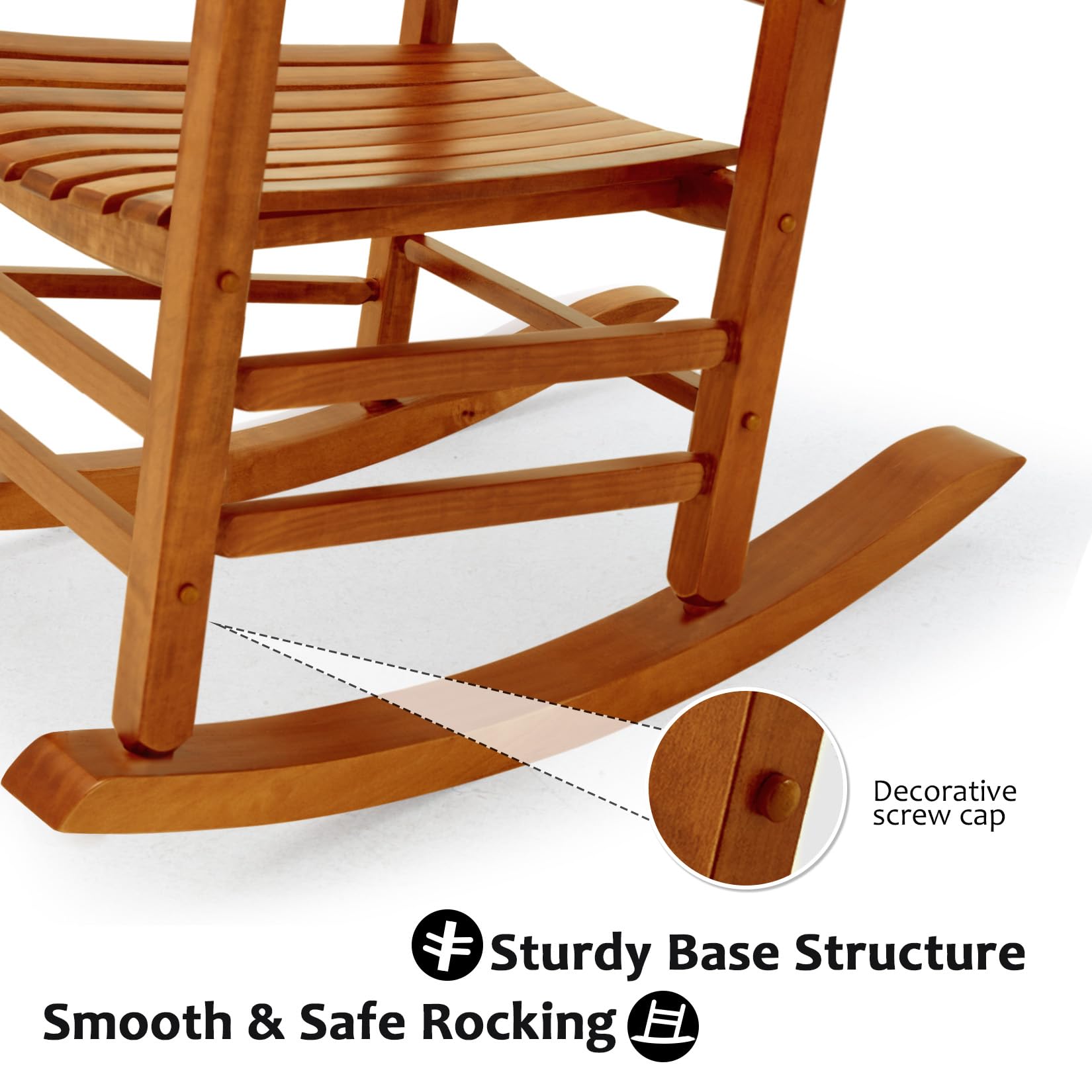 Hupmad indoor-outdoor versatility shown with natural finish