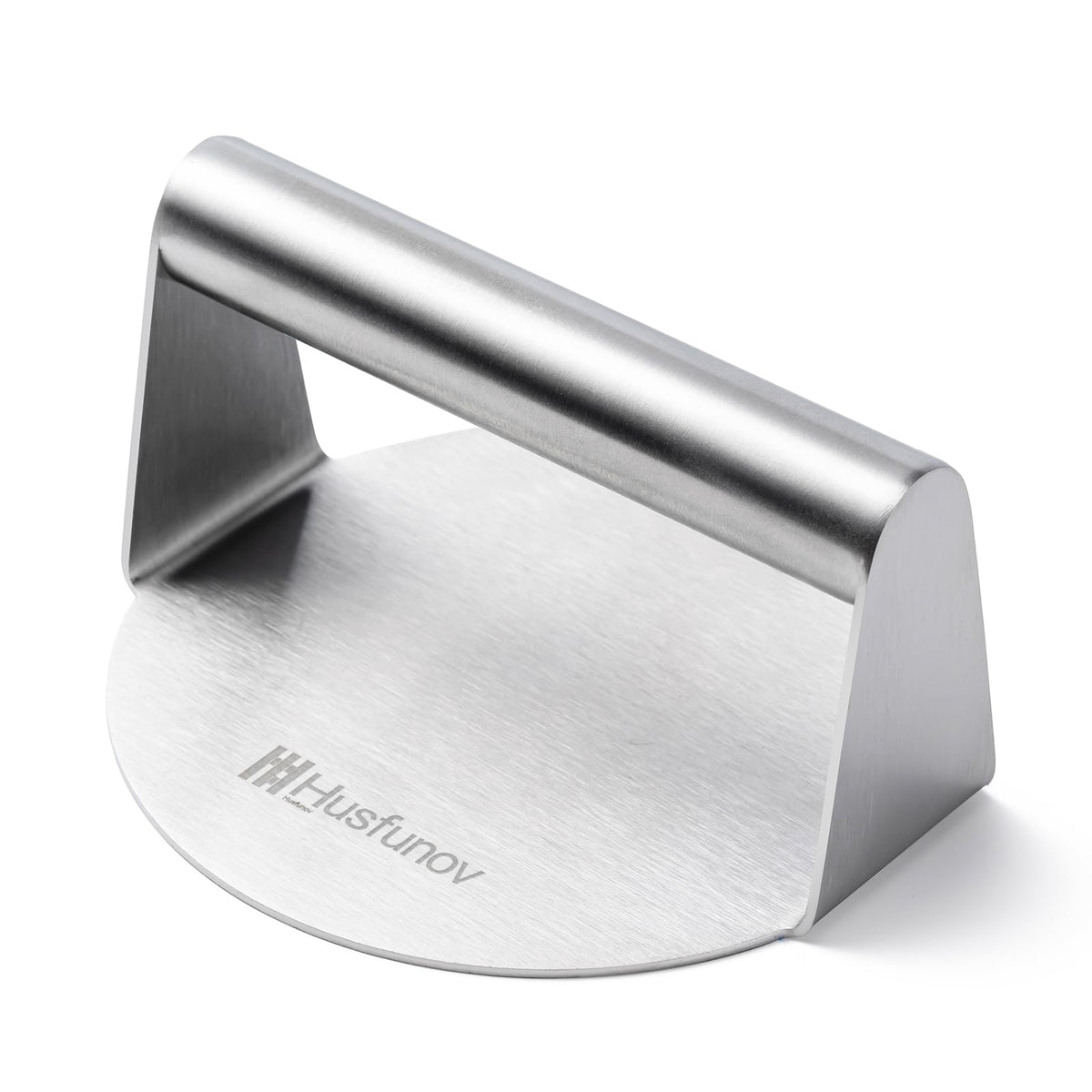 Husfunov burger press 5.5-inch flat surface for even patties.
