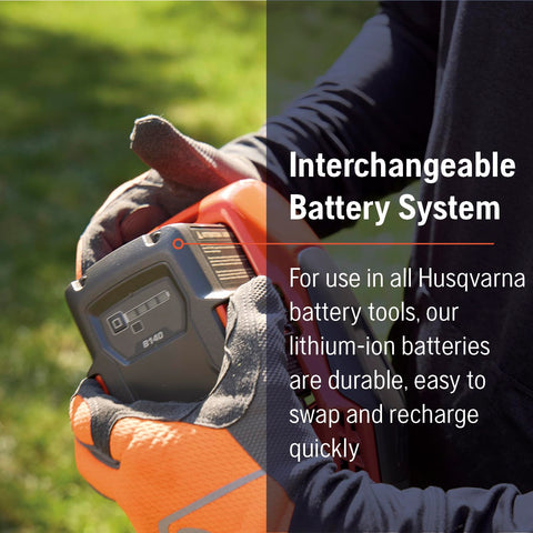 Husqvarna 110iL FLXi extension pole extending reach.