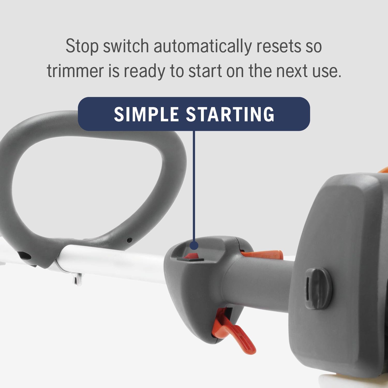 Two-year homeowner warranty for the Husqvarna 122LK
