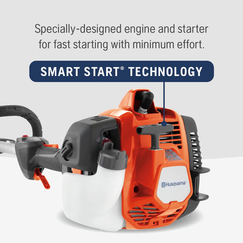 Husqvarna 130L rapid replace head for fast string reloads