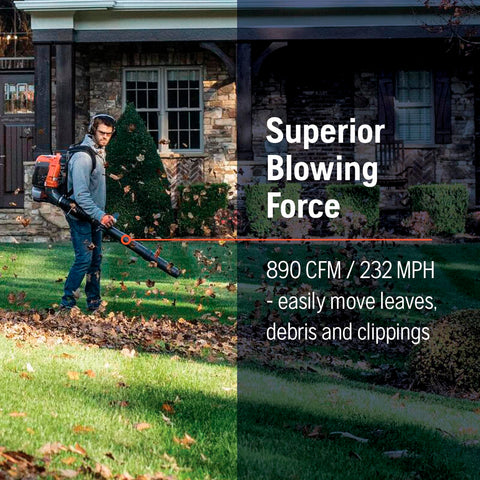 Husqvarna 360BT LowVib technology minimizes vibration for smoother operation.