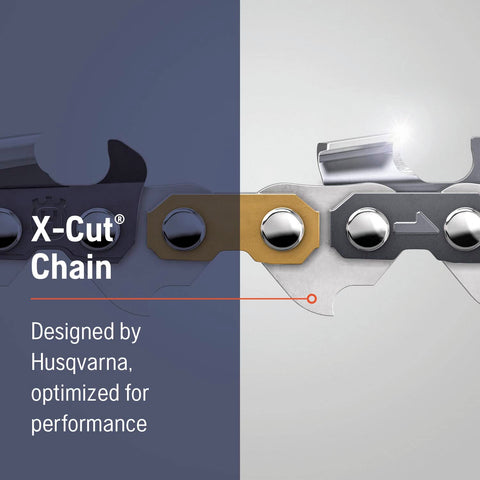 Husqvarna 450S Rancher automatic oiler provides consistent chain lubrication.