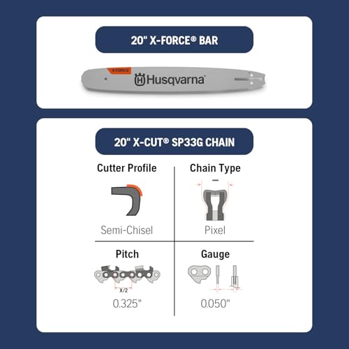 Husqvarna 450S Rancher inertia chain brake improves kickback safety.