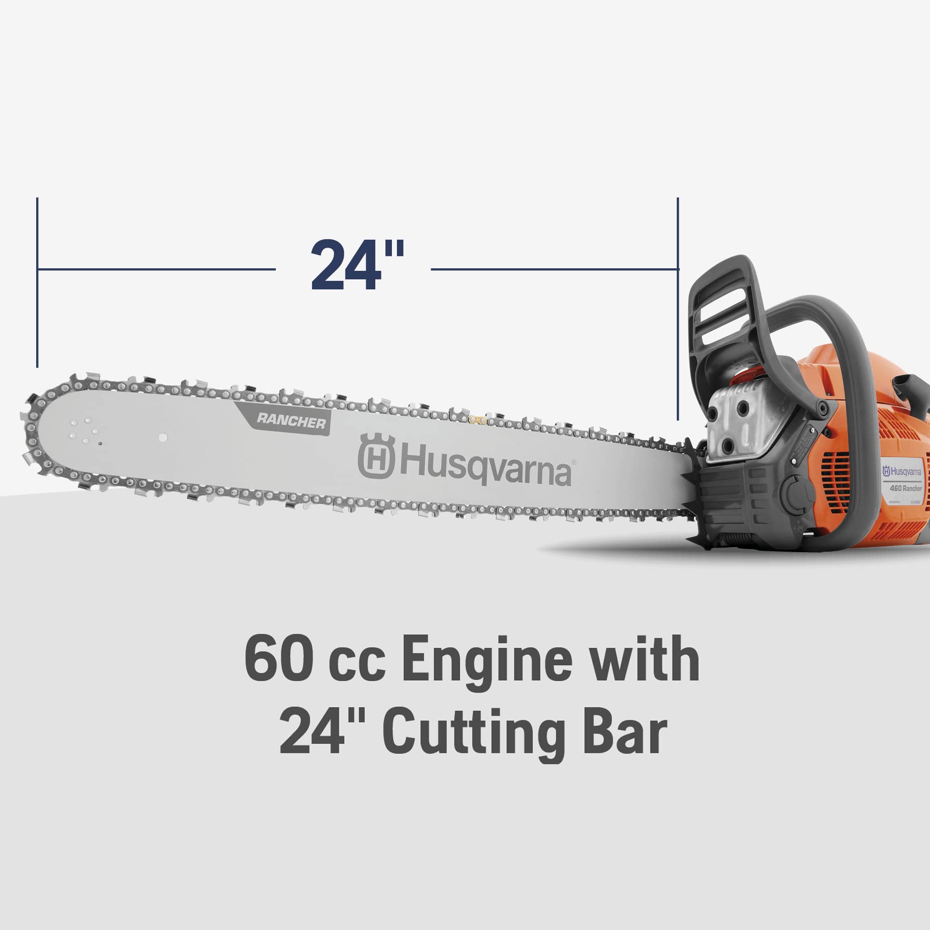 Husqvarna 460 Rancher Smart Start startup sequence
