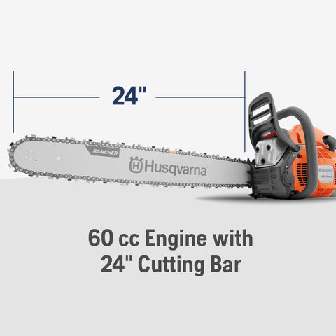 Husqvarna 460 Rancher Smart Start startup sequence