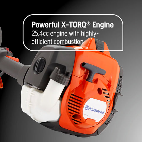 Husqvarna 525L Smart Start Technology for effortless startup in the field.