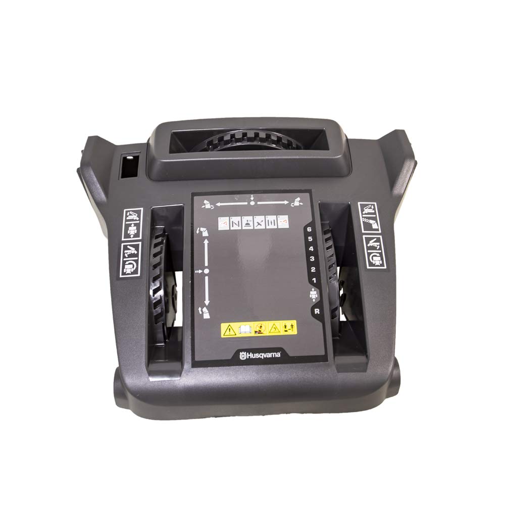 Husqvarna 581131212 gray console base cover for ST227P/ST230P snow throwers; supports durable control