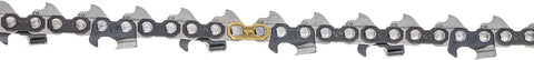 Husqvarna 585550072 X-Cut chain close-up with wear-resistant edges for longer life