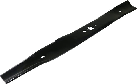 Husqvarna 586859604 mower blade front view with sharp edge for precise cuts.