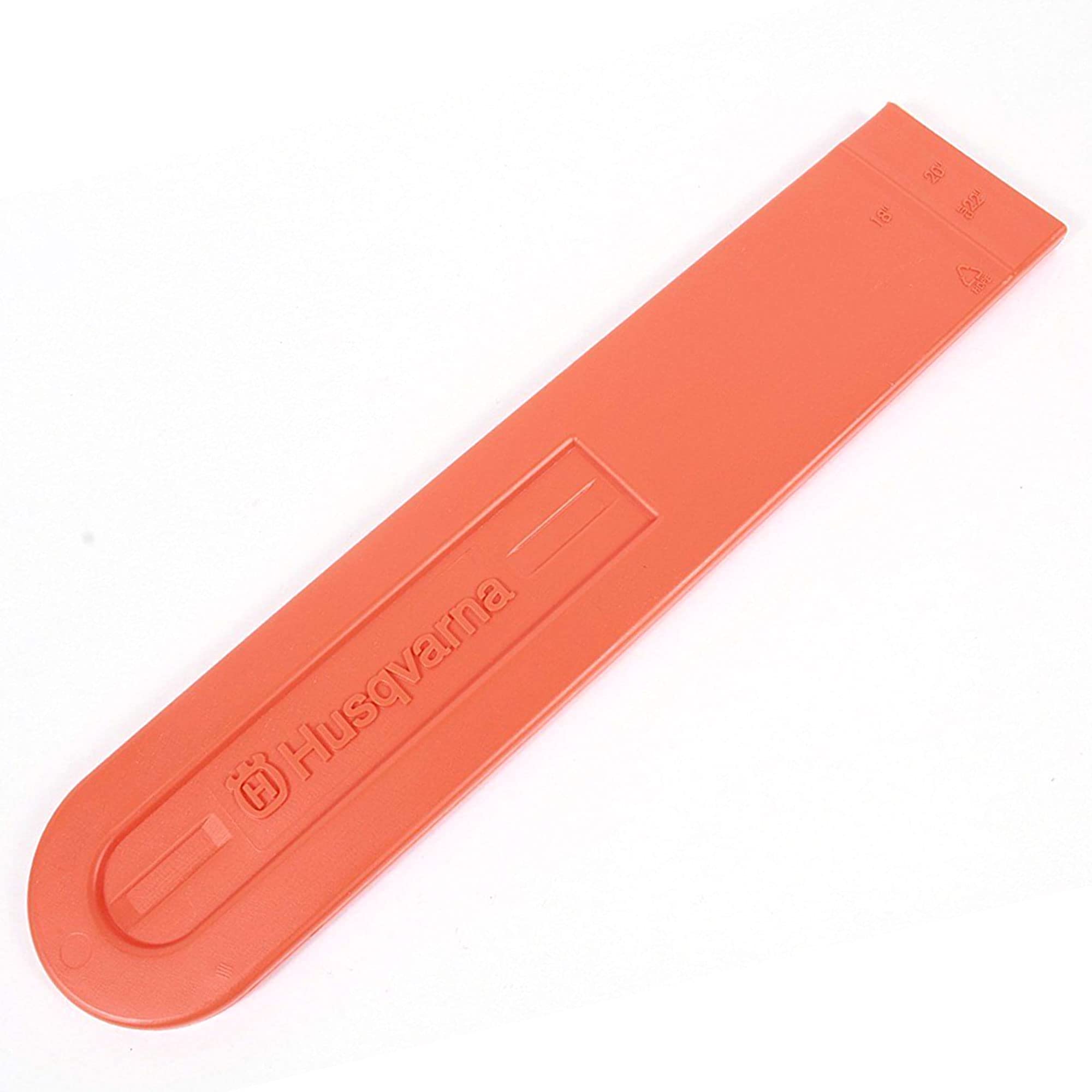 Husqvarna 596703601 scabbard cover for 18-22 inch chainsaws protects the bar and chain