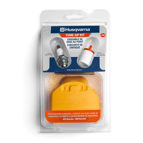 Husqvarna 599333701 air filter maintenance kit improves airflow for smoother operation.