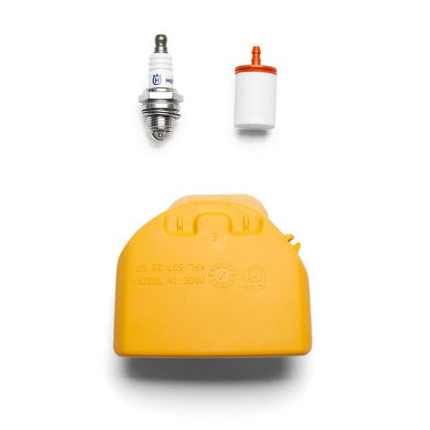 Husqvarna 599333701 fuel filter maintenance kit helps steady fuel flow and reliable starts.