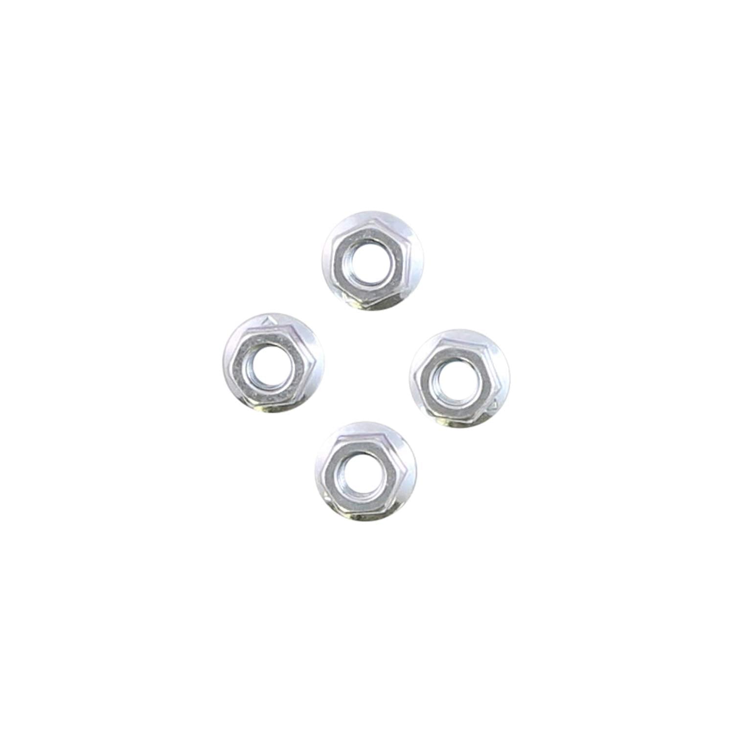 Husqvarna chainsaw bar nuts with flange retention for secure fitting.