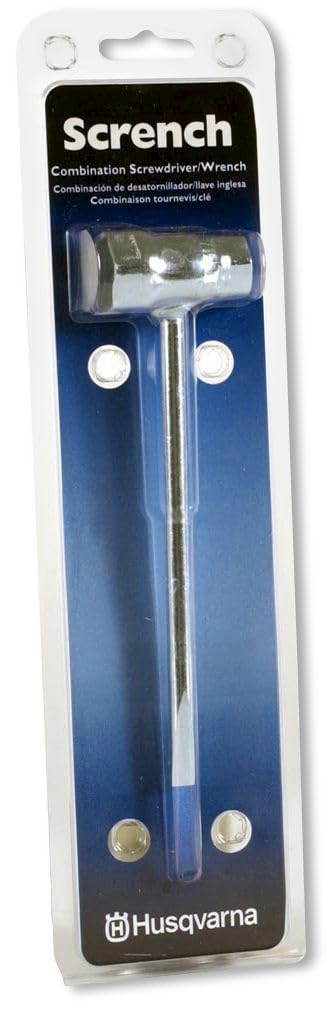 Husqvarna Chainsaw Scrench tool for chain tensioning and maintenance.