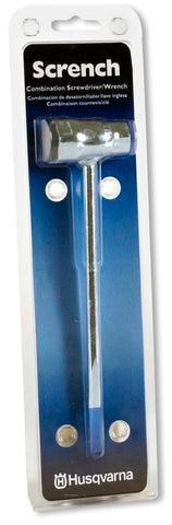 Husqvarna Chainsaw Scrench tool for chain tensioning and maintenance.