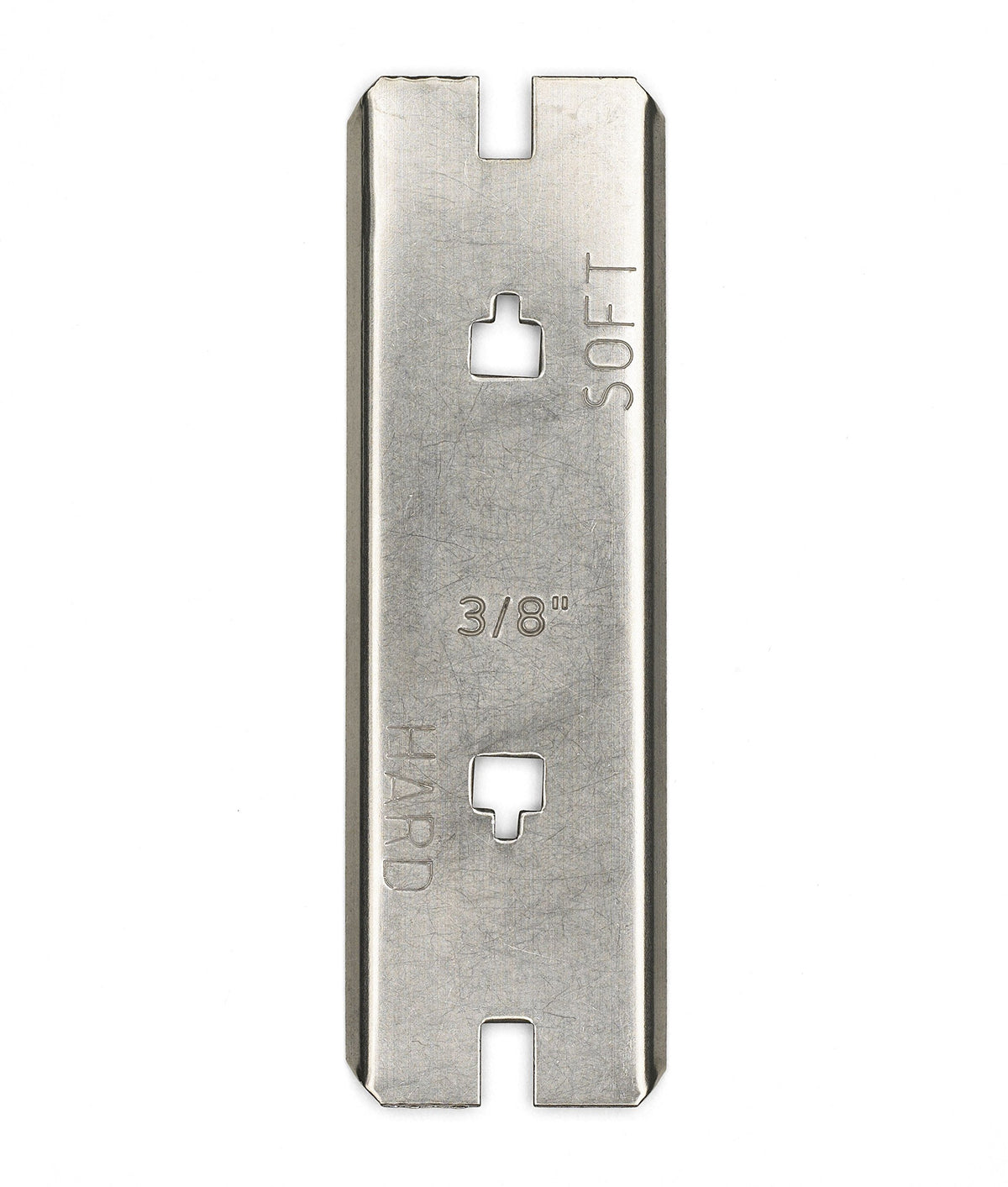 Husqvarna depth gauge set to 3/8 inch for precise chain depth
