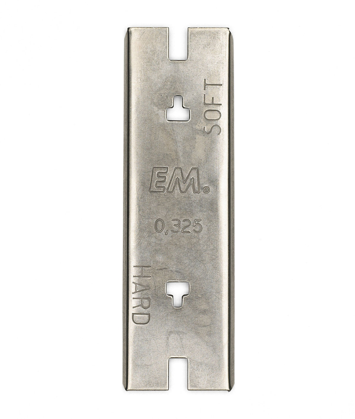 Husqvarna depth gauge tool for .325 narrow kerf chainsaw chains ensures precise depth for cleaner cuts.