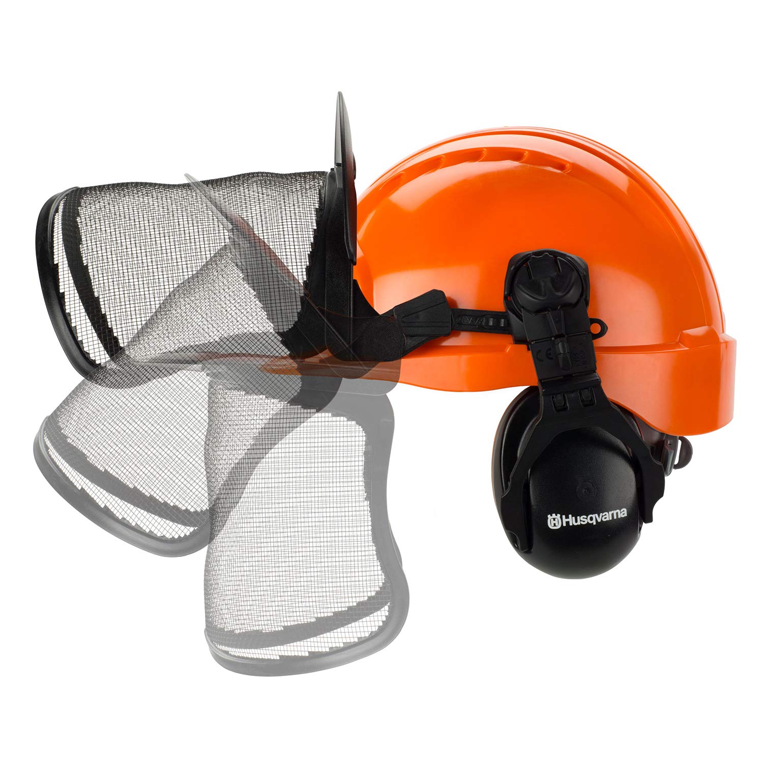 Husqvarna ear protectors provide 24dB(A) NRR for reduced noise.