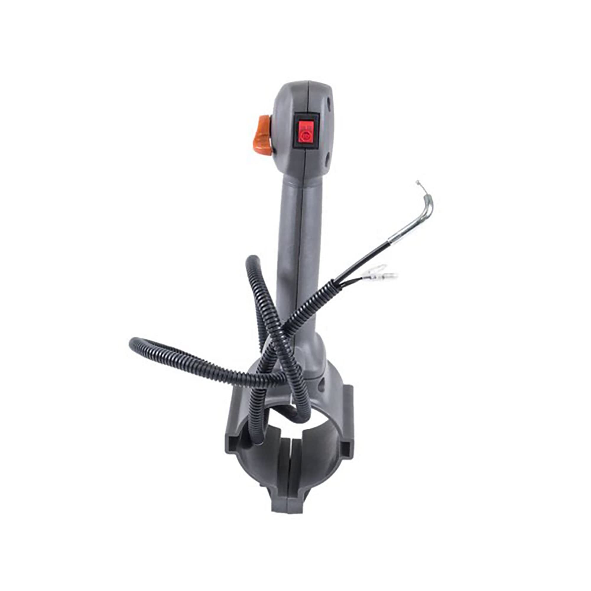 Husqvarna handle assembly for backpack blower 150BT with a sturdy grip and clear fit.