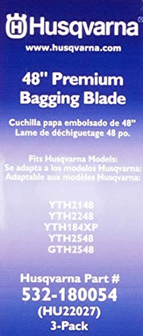 Husqvarna hardened-steel blades close-up deliver smoother cuts and durability.