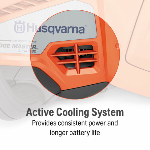 Charger for Husqvarna Hedge Master 320iHD60 for quick recharges