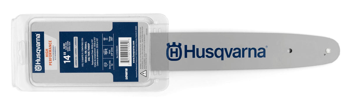 Husqvarna HL280 14-inch bar for compatible models, delivers precise cuts and reduced vibration