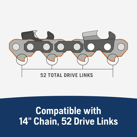 HL280 52 drive links ensuring reliable fit and efficient cutting