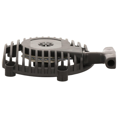 OEM Husqvarna 545111701 starter housing, side view for proper fit.