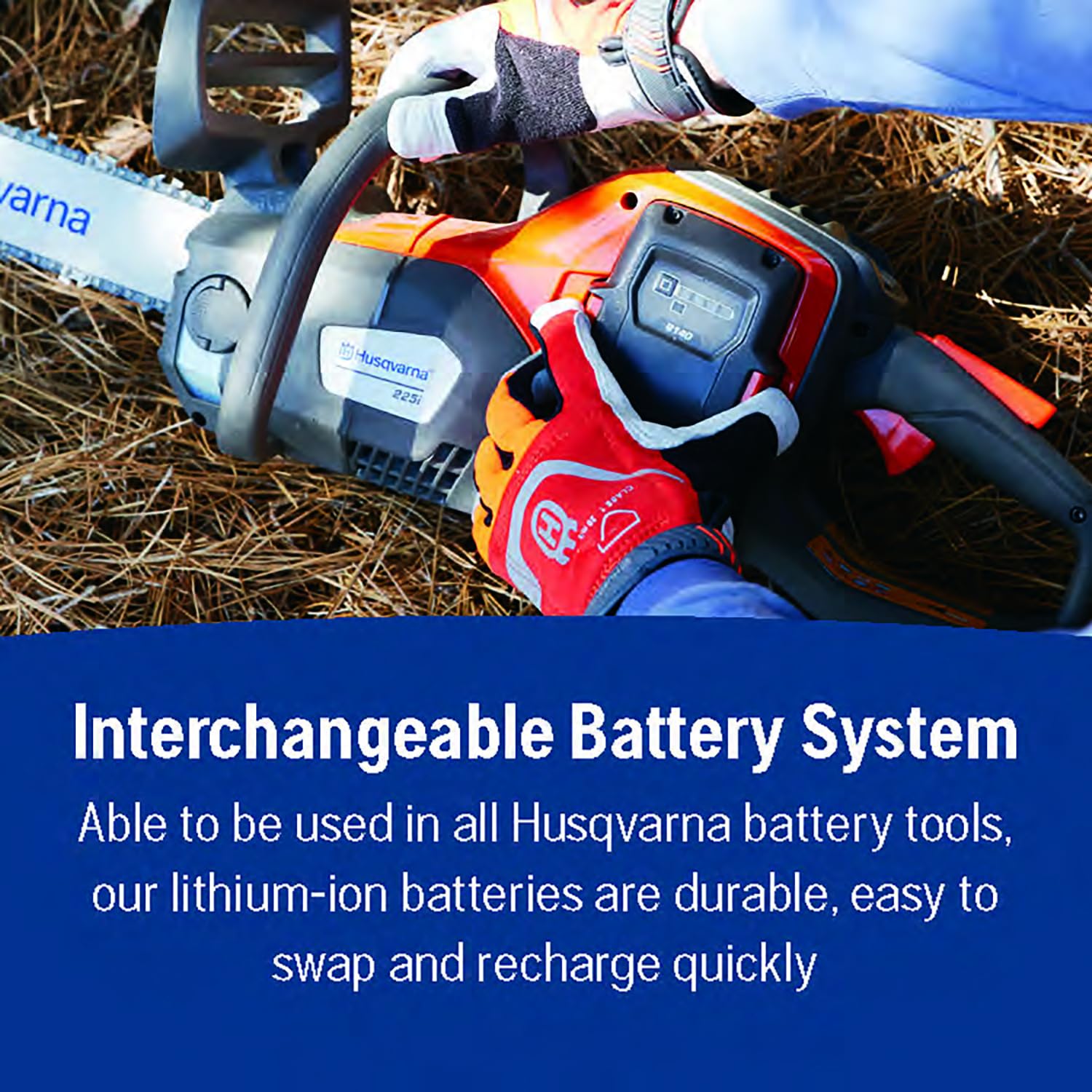 Husqvarna Power Axe 225i ergonomic design for comfortable handling.