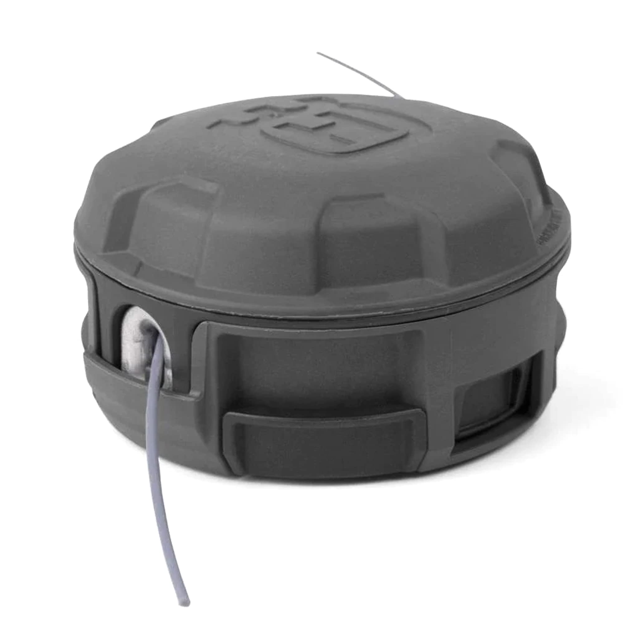 Husqvarna RapidReplace trimmer head holds 22 feet of .095 line for longer trimming sessions