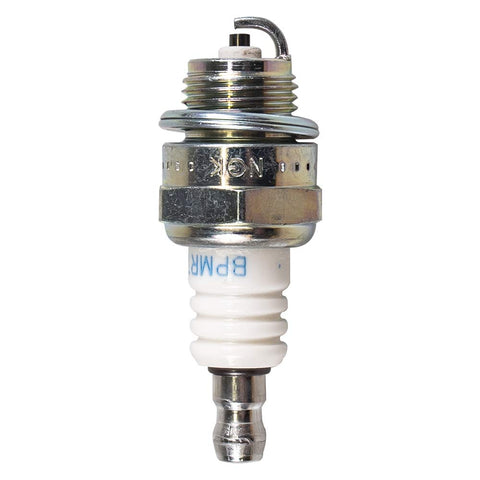 Husqvarna spark plug installation demonstrates quick fit and secure connection