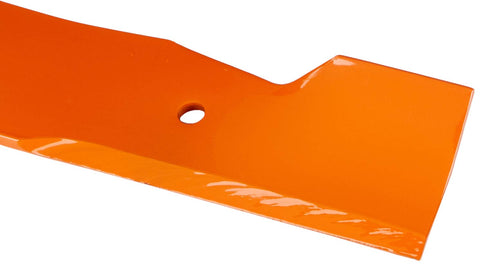 Husqvarna star-mount installation blade close-up for quick, tool-free changes.