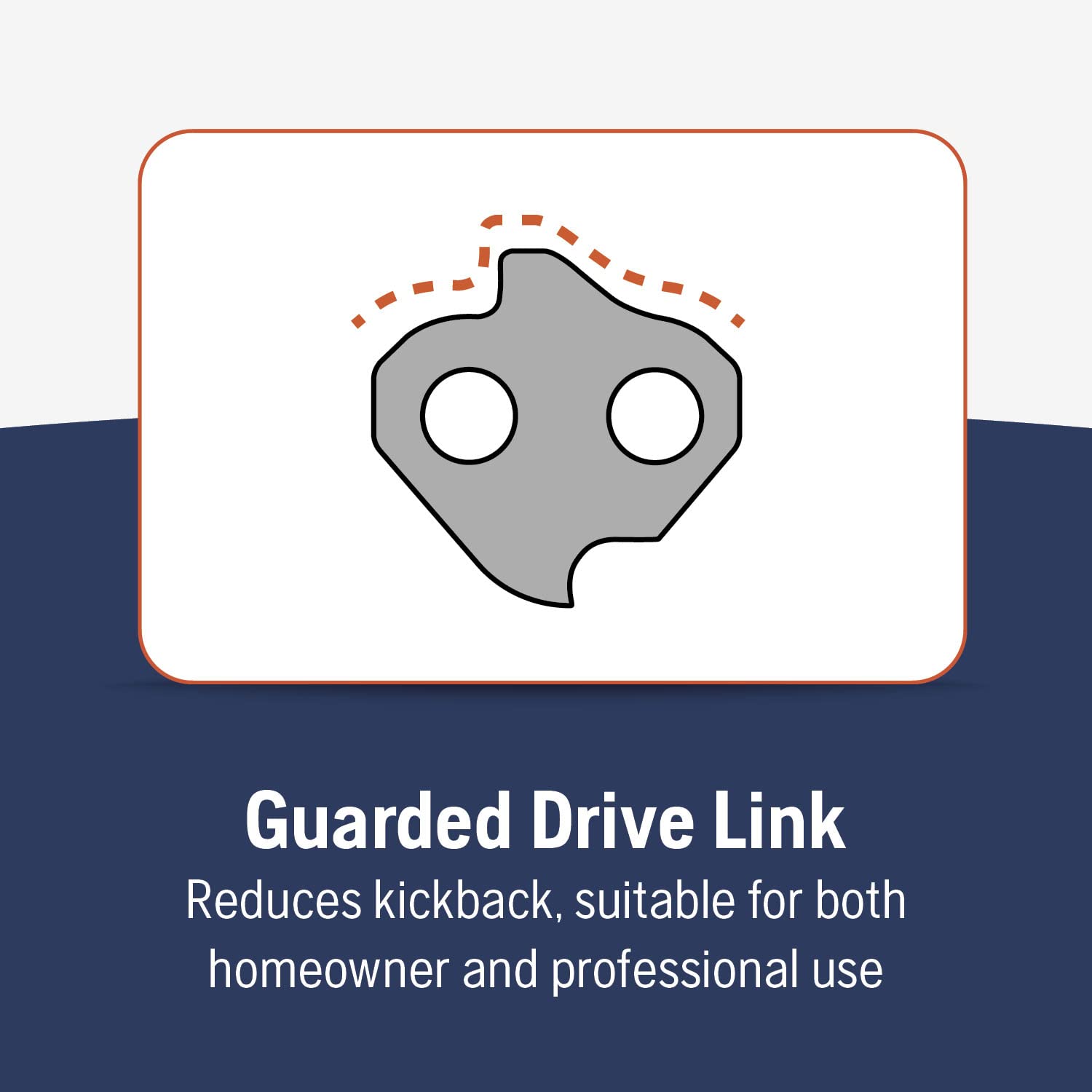 Husqvarna X-Cut SP33G oil channels maximize lubrication for less wear.