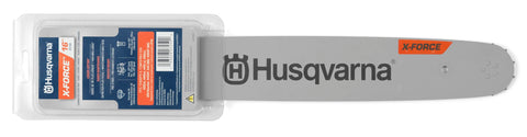 Husqvarna X-Force bearing system highlights durability and easier maintenance.