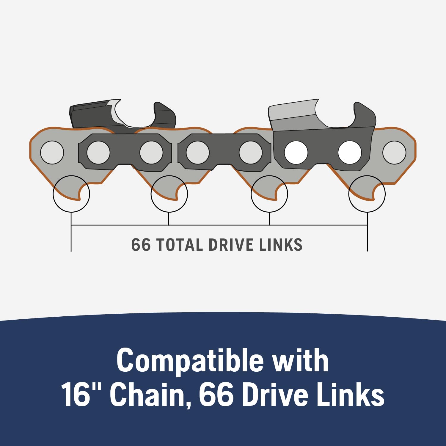 Husqvarna X-Force hardened materials ensure long-lasting performance.